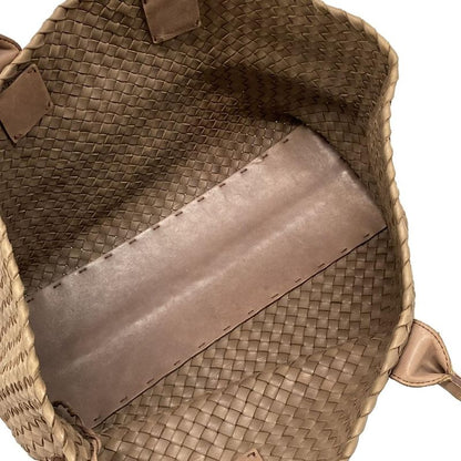 Bottega Veneta Tote Bag Cabas MM 115664 Brown Limited Edition Of 500 Leather