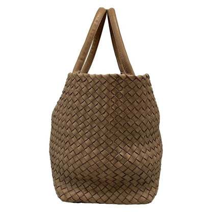 Bottega Veneta Tote Bag Cabas MM 115664 Brown Limited Edition Of 500 Leather