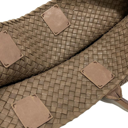 Bottega Veneta Tote Bag Cabas MM 115664 Brown Limited Edition Of 500 Leather