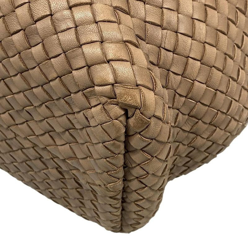 Bottega Veneta Tote Bag Cabas MM 115664 Brown Limited Edition Of 500 Leather