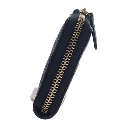 Chanel Key Ring Ap0221 B10583 Coin Case Caviar Skin Black Gold Hardware Ladies