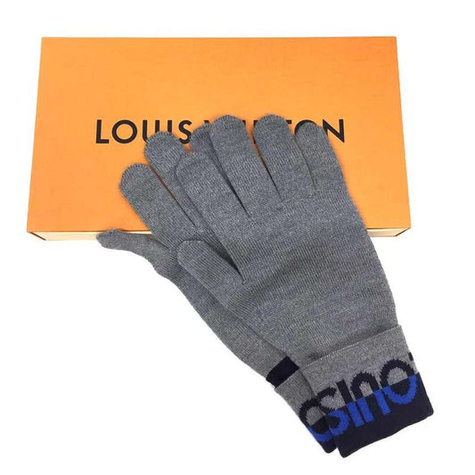 Sale Louis Vuitton Gloves M71247 Gloves Gon LV Horizon Men's Never Used Aq5124