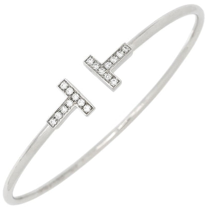 Tiffany & Co Tiffany & Co Bracelet T-Wire 18k White Gold Diamond White Gold X