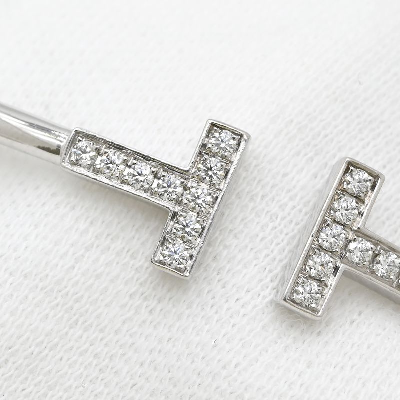 Tiffany & Co Tiffany & Co Bracelet T-Wire 18k White Gold Diamond White Gold X