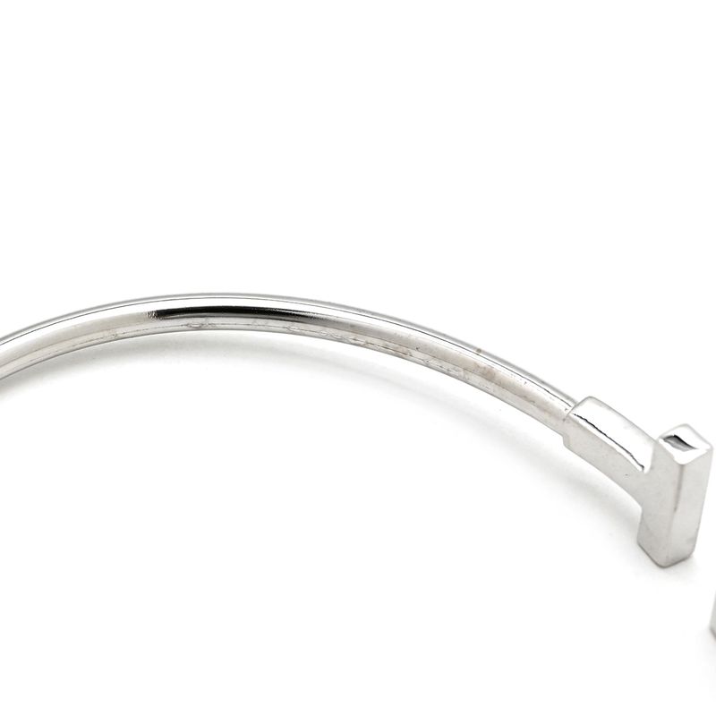 Tiffany & Co Tiffany & Co Bracelet T-Wire 18k White Gold Diamond White Gold X