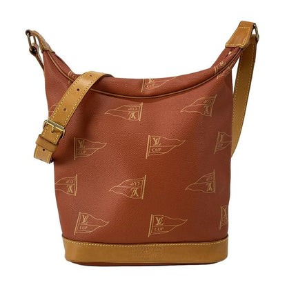 Louis Vuitton Shoulder Bag Louis Vuitton Cup Le Touquet M80027 Avogany Leather