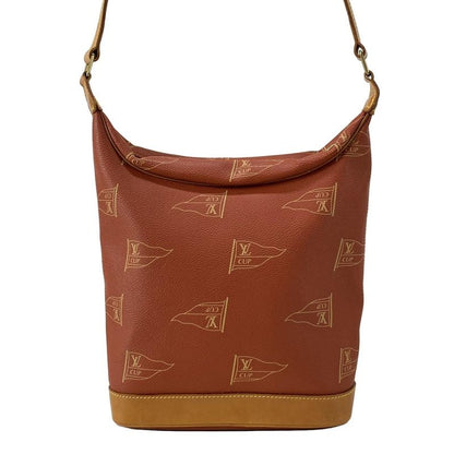 Louis Vuitton Shoulder Bag Louis Vuitton Cup Le Touquet M80027 Avogany Leather