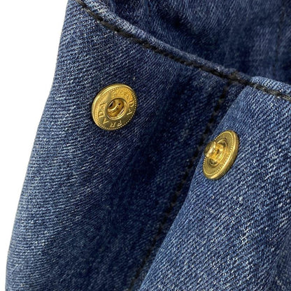 Prada Tote Bag Canapa B1877b Navy