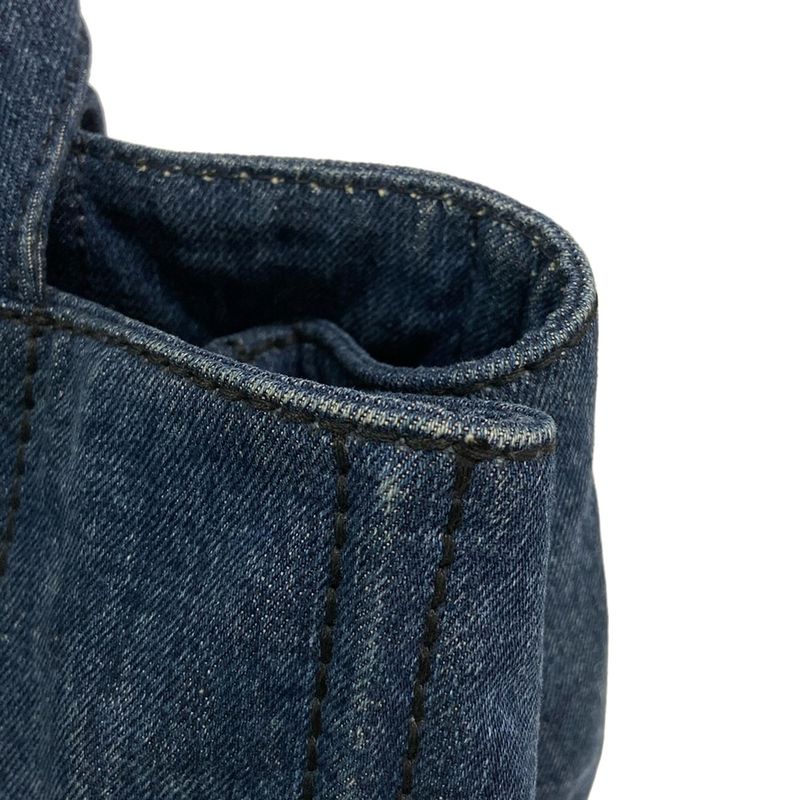 Prada Tote Bag Canapa B1877b Navy