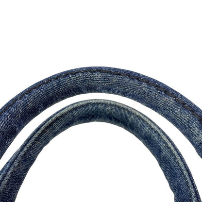 Prada Tote Bag Canapa B1877b Navy