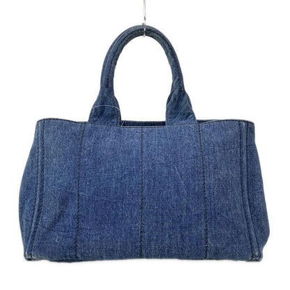 Prada Tote Bag Canapa B1877b Navy