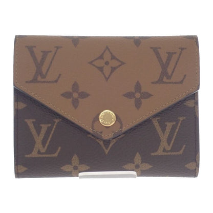 Louis Vuitton Portefeuille Victorine M81557 Trifold Wallet Monogram Reverse