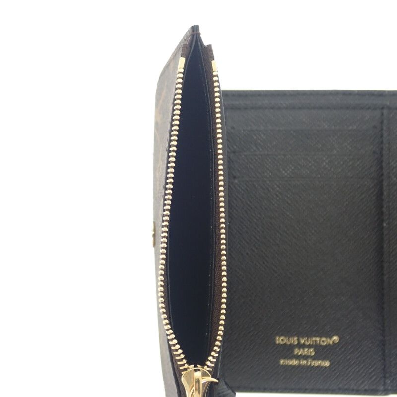 Louis Vuitton Portefeuille Victorine M81557 Trifold Wallet Monogram Reverse