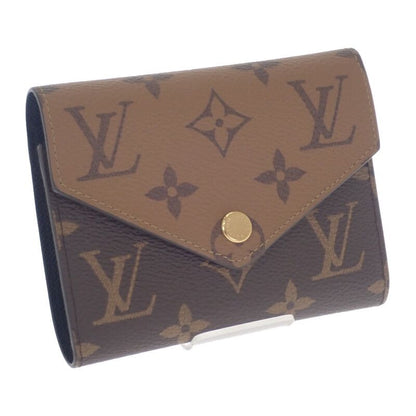Louis Vuitton Portefeuille Victorine M81557 Trifold Wallet Monogram Reverse