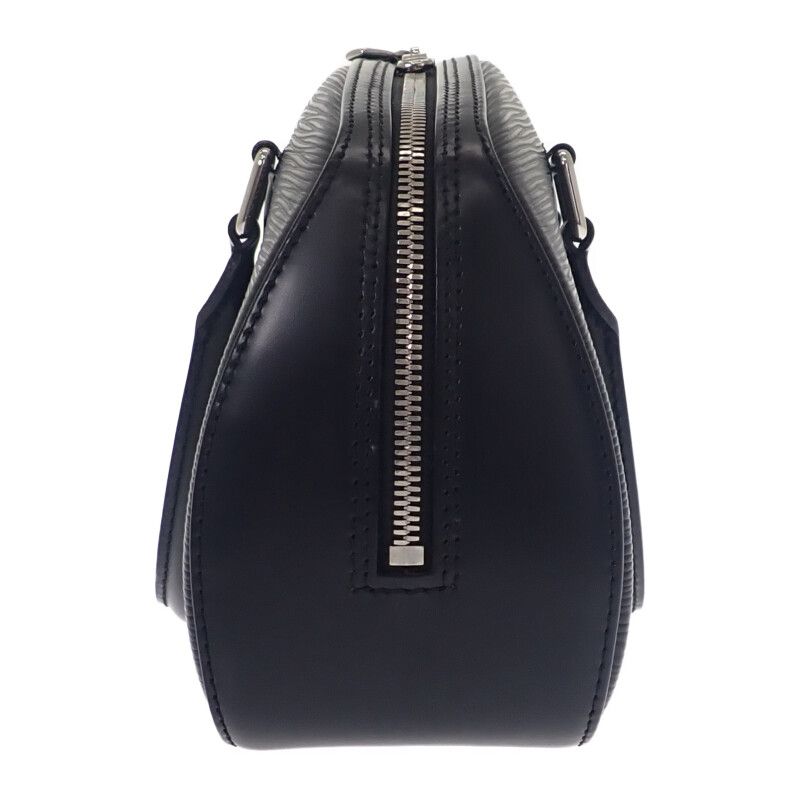Louis Vuitton Jasmine M52082 Handbag Epi Leather Black Silver Hardware Ladies