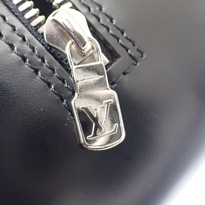 Louis Vuitton Jasmine M52082 Handbag Epi Leather Black Silver Hardware Ladies