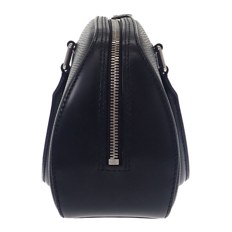 Louis Vuitton Jasmine M52082 Handbag Epi Leather Black Silver Hardware Ladies