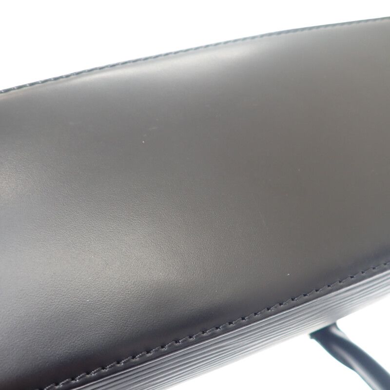 Louis Vuitton Jasmine M52082 Handbag Epi Leather Black Silver Hardware Ladies