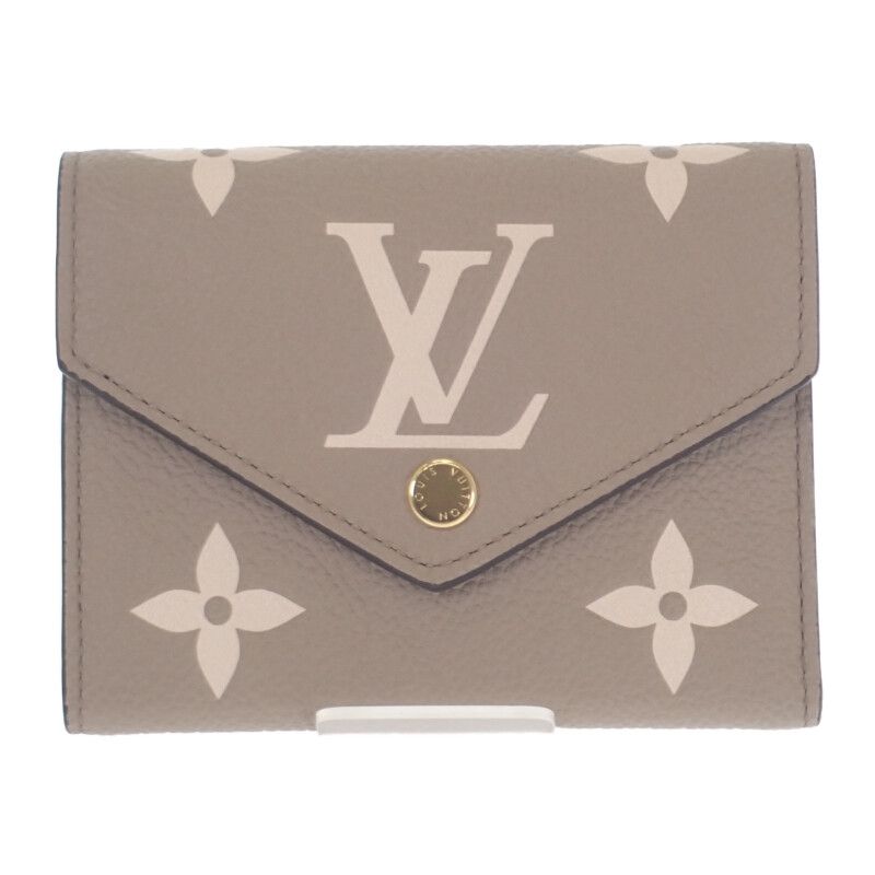 Louis Vuitton Portefeuille-victorine M81861 Trifold Wallet Monogram Empreinte