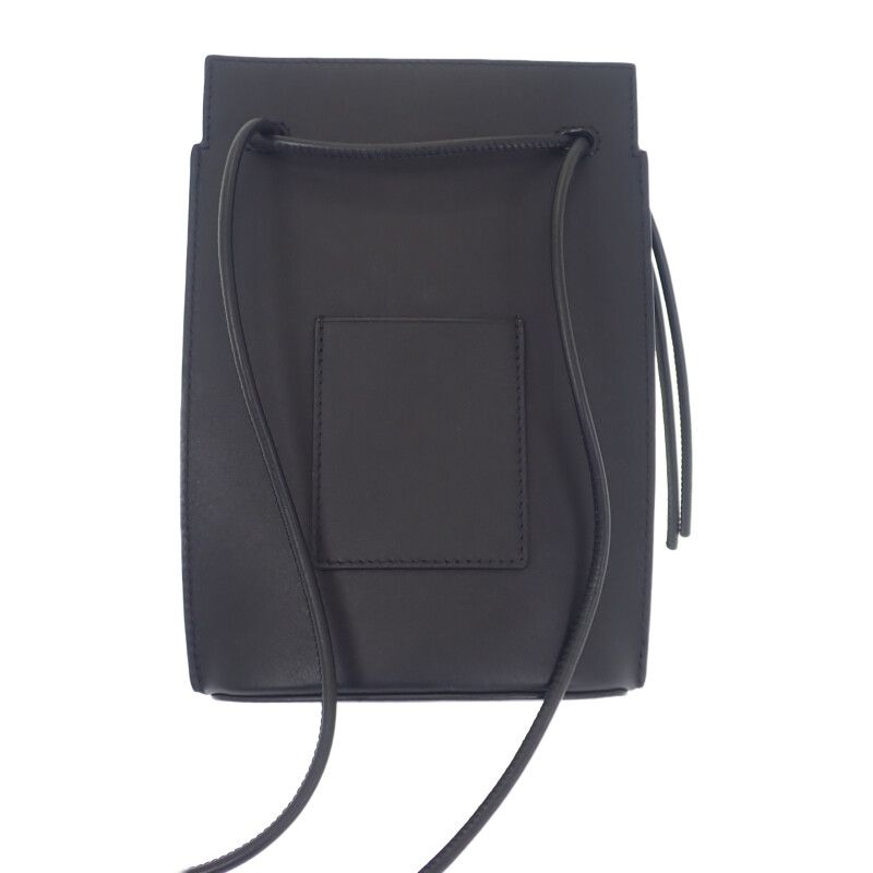 Loewe Pebble Dice Pocket Cpbpr12x01 Shoulder Bag Classic Calf Black Gold