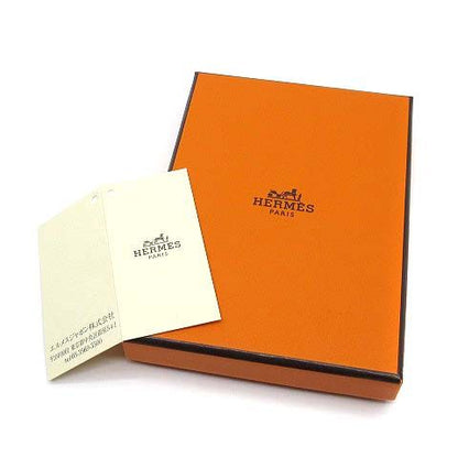 Hermes City 4CC Card Case Evercolor Colorblock Blue Royale Lime Mint U Engraved