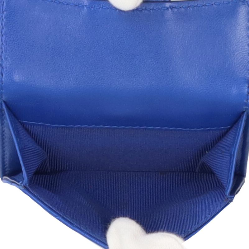 Chanel Matelasse Trifold Wallet Lambskin Ladies Chanel Preowned