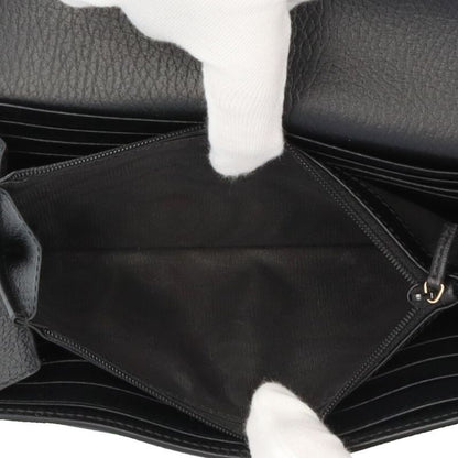 Gucci Continental Wallet GG Supreme Long Wallet GG Supreme Canvas 456116 Ladies