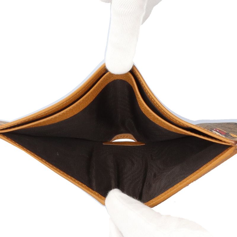 Gucci Disney Collaboration Mini Wallet Micro GG Supreme Bifold Wallet GG