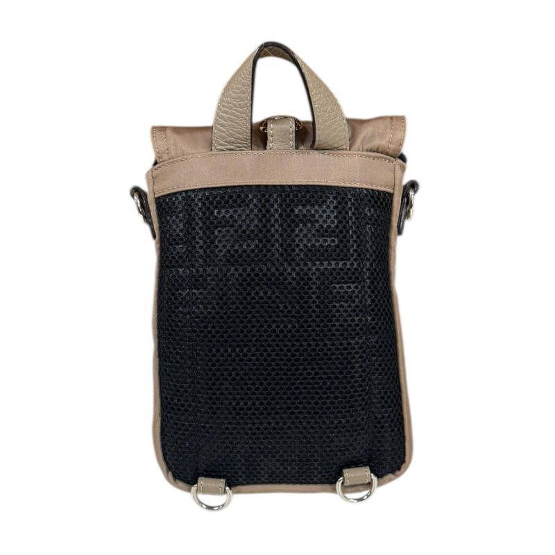 Fendiness Shoulder Bag Nylon 7vz068 Brown Mens Fendi Preowned Fendi