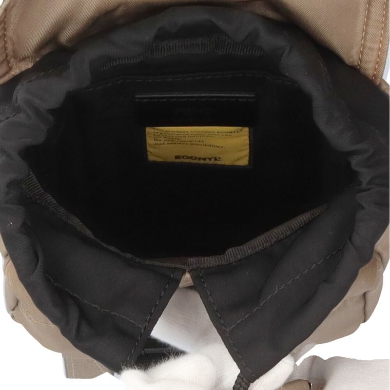 Fendiness Shoulder Bag Nylon 7vz068 Brown Mens Fendi Preowned Fendi