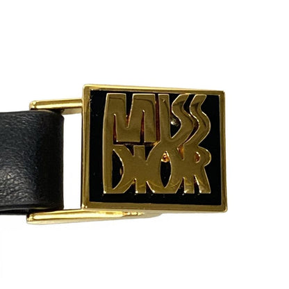 Dior/christian Dior Belt 80 Beautiful Miss Dior Belt B0595umod90080 Black And