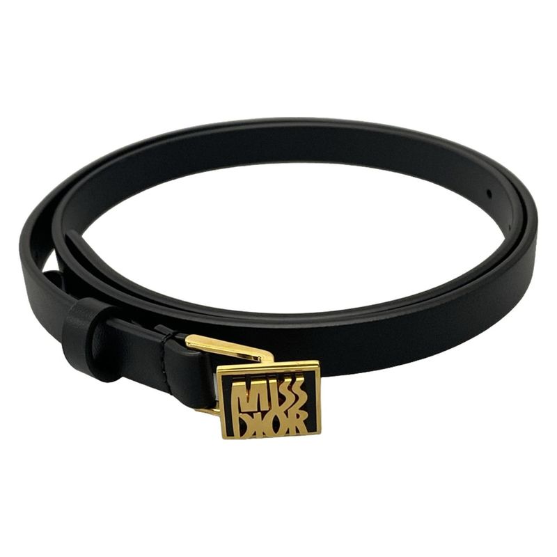 Dior/christian Dior Belt 80 Beautiful Miss Dior Belt B0595umod90080 Black And