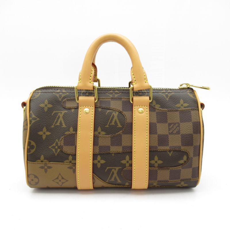 Louis Vuitton Keepall Bandoliere 25 M15428 Monogram Landscape Ladies Boston Bag