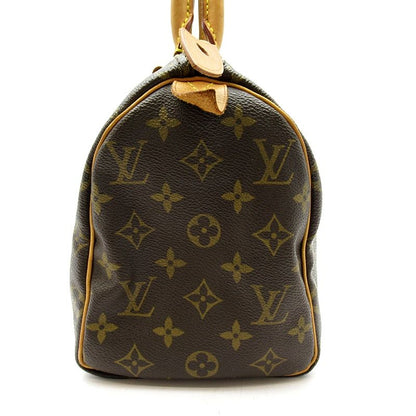Louis Vuitton Speedy 25 M41528 Monogram Women's Handbag Brown Excellent