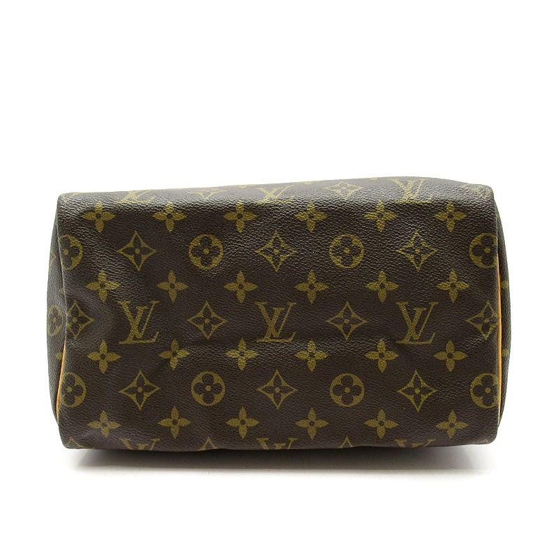 Louis Vuitton Speedy 25 M41528 Monogram Women's Handbag Brown Excellent