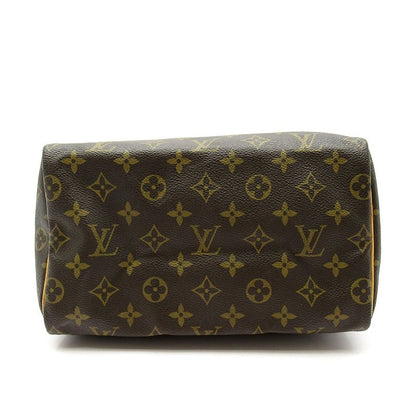 Louis Vuitton Speedy 25 M41528 Monogram Women's Handbag Brown Excellent