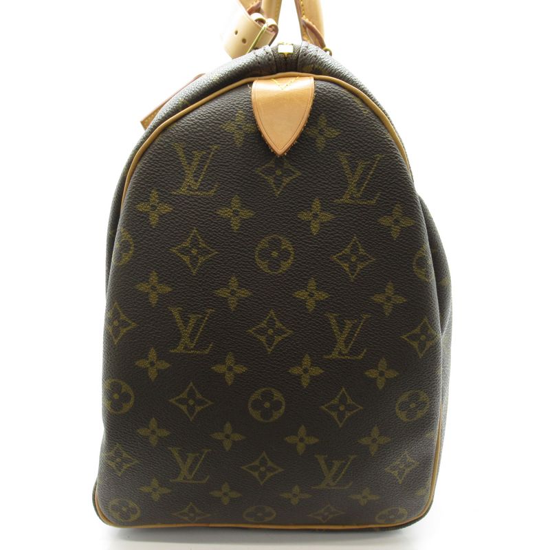 Louis Vuitton Keepall 45 M41428 Monogram Women's Boston Bag Brown Excellent