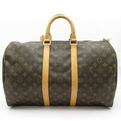 Louis Vuitton Keepall 45 M41428 Monogram Women's Boston Bag Brown Excellent