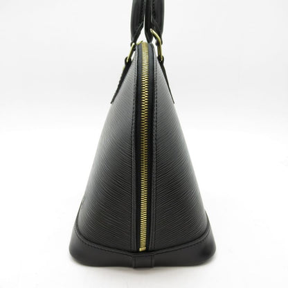 Louis Vuitton Alma M52142 Epi Women's Handbag Noir Black Excellent Condition