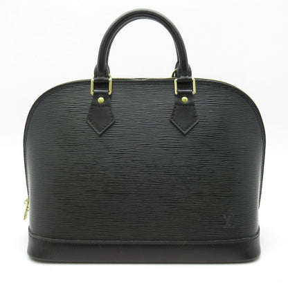 Louis Vuitton Alma M52142 Epi Women's Handbag Noir Black Excellent Condition