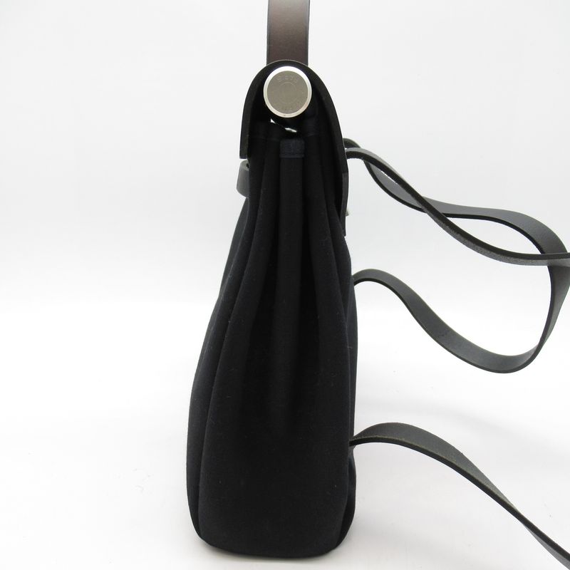 Hermes Herbag Her Bag a Dos PM Toile Officier Box Calf Men's Backpack Daypack