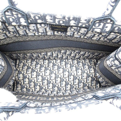 Dior Oblique Book Tote Medium M1296zriw_m828 Canvas Women Tote Bag Navy