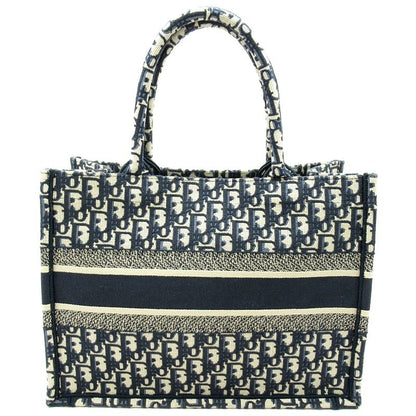 Dior Oblique Book Tote Medium M1296zriw_m828 Canvas Women Tote Bag Navy