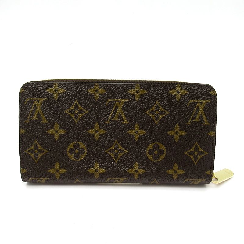 Louis Vuitton Zippy Wallet M42616 Monogram Women Brown