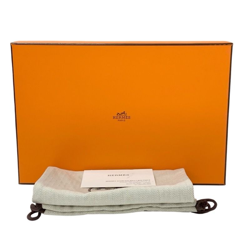 Hermes Gioia 55 Sandals Shoes Suede Black Unused Mule Mesh