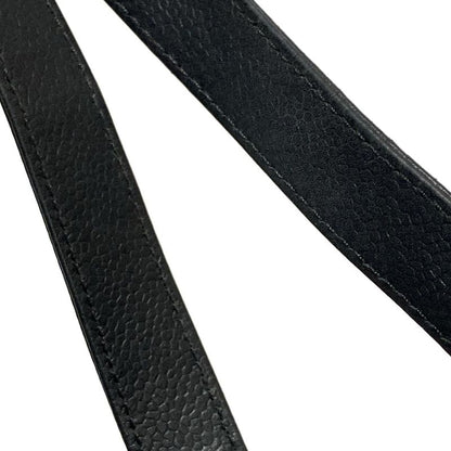 Chanel Shoulder Bag Chocolate Bar Black