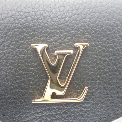 Louis Vuitton Portefeuille Lock Mini M80984 Trifold Wallet Grain Calf Leather