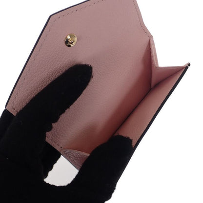 Louis Vuitton Portefeuille Lock Mini M80984 Trifold Wallet Grain Calf Leather