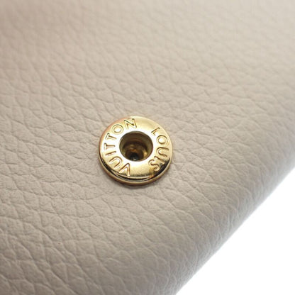 Louis Vuitton Portefeuille Lock Mini M80984 Trifold Wallet Grain Calf Leather