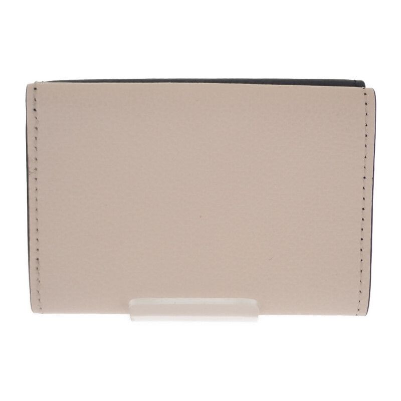 Louis Vuitton Portefeuille Lock Mini M80984 Trifold Wallet Grain Calf Leather